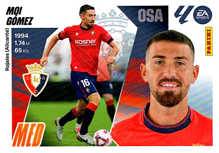 LIGA ESTE 2025/2026 CA OSASUNA MOI GOMEZ Nº15
