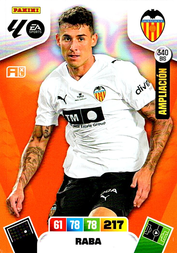 ADRENALYN LA LIGA 2025/2026 RABA AMPLIACION Nº340BIS