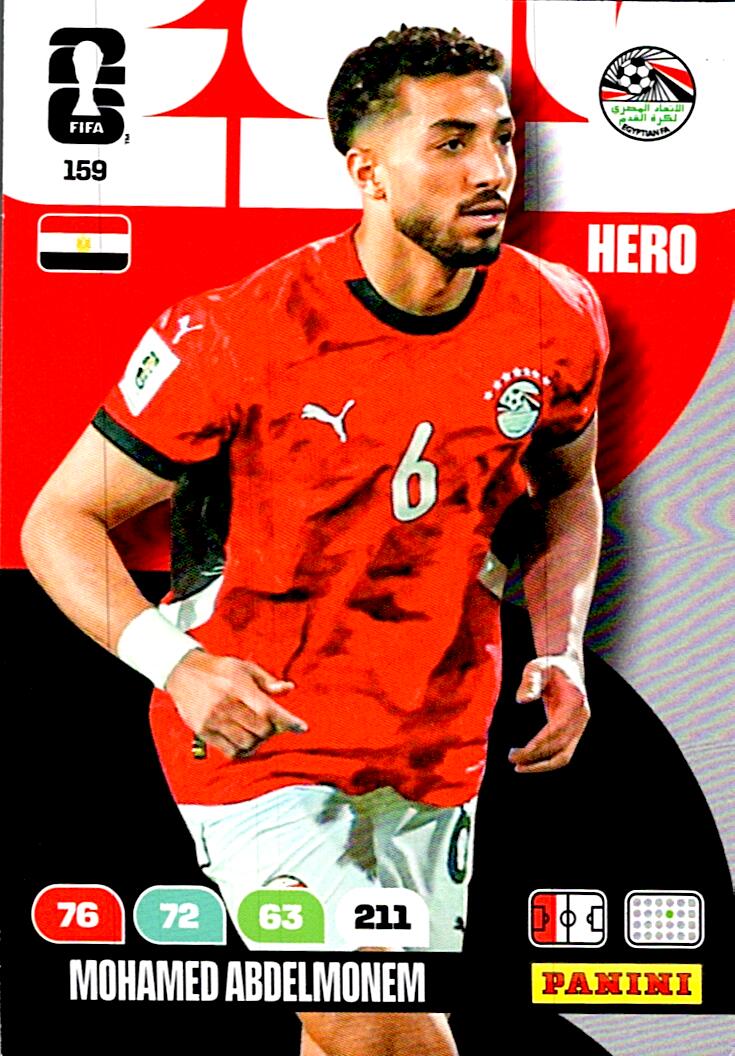 ADRENALYN WORLD CUP 2026 MOHAMED ABDELMONEN EGYPT Nº159