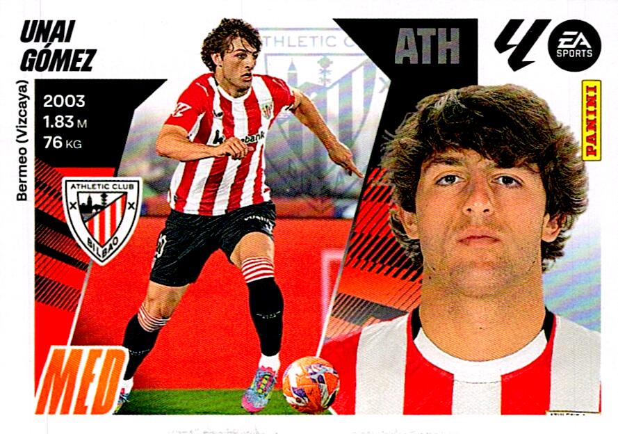 LIGA ESTE 2025/2026 ATHLETIC CLUB UNAI GÓMEZ Nº14