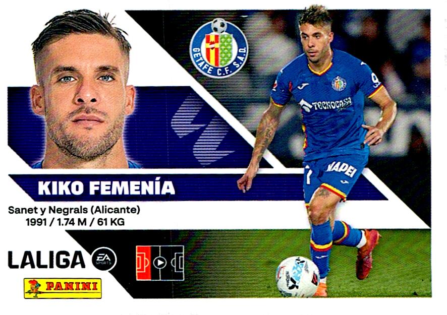 LIGA ESTE 2026/2027  GETAFE FC KIKO FEMENÍA Nº5