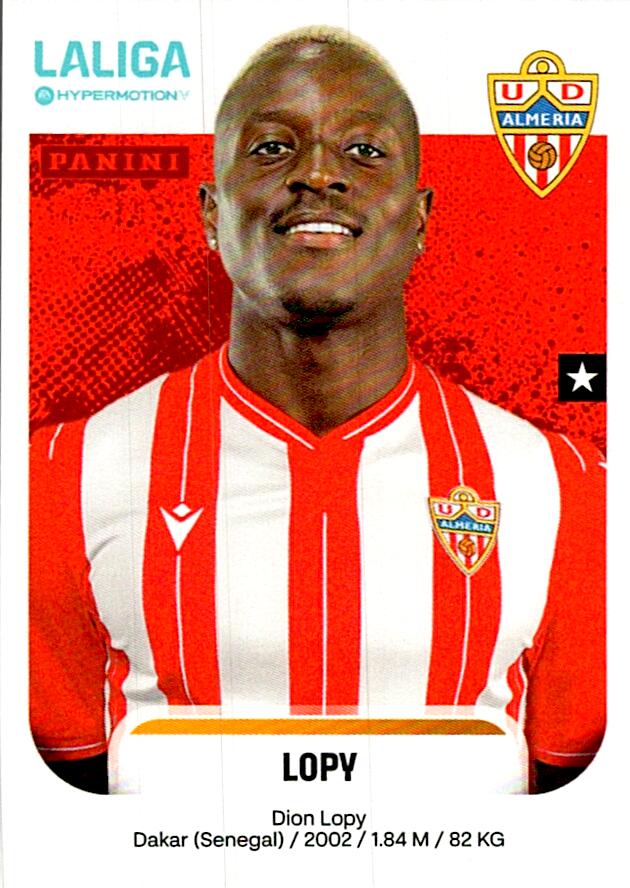 LALIGA HYPERMOTION 2025-26 LOPY ALMERIA Nº32