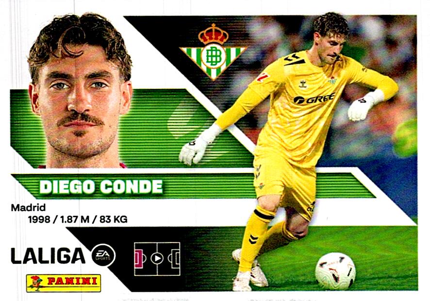 LIGA ESTE 2026/2027 DIEGO CONDE REAL BETIS COLOCA Nº4 BIS SEGUNDA EDICION