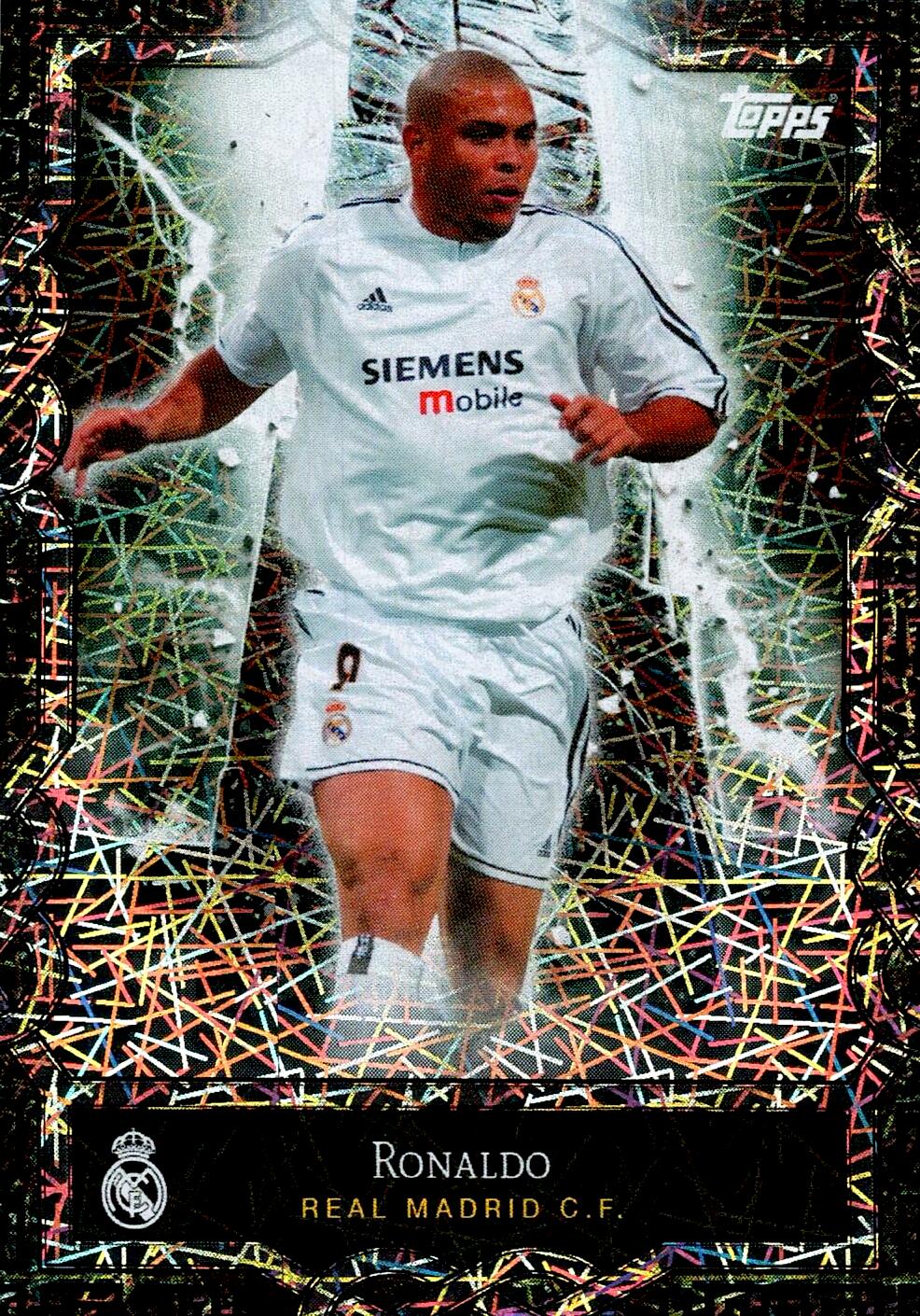 FAN SET REAL MADRID 2024/25 RONALDO MONOLITH ELECTRIC PARALLEL NºMO-8