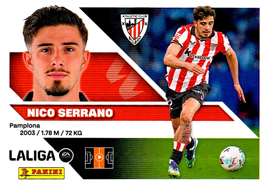LIGA ESTE 2026/2027 NICO SERRANO ATHLETIC CLUB Nº15