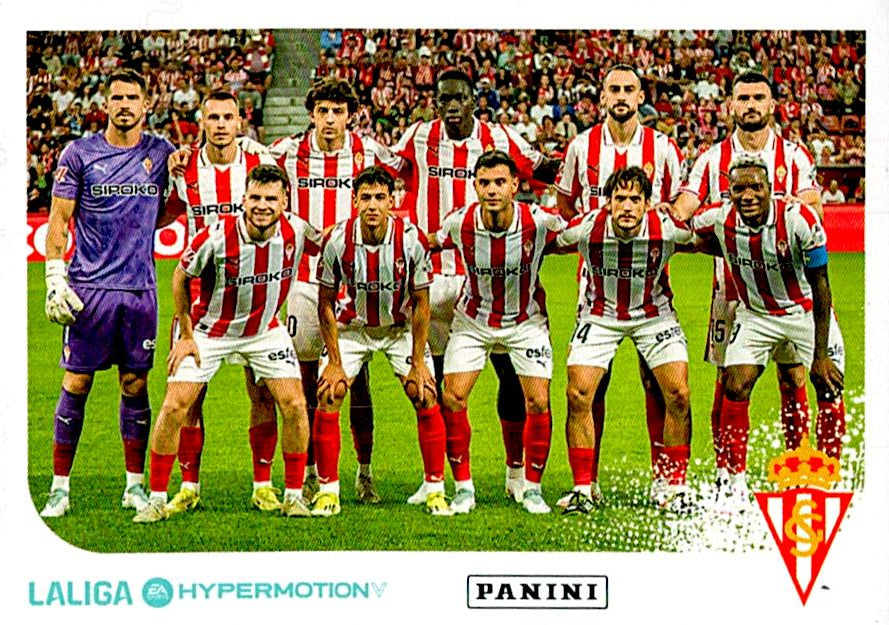 LALIGA HYPERMOTION 2025-26 ALINEACION SPORTING Nº364