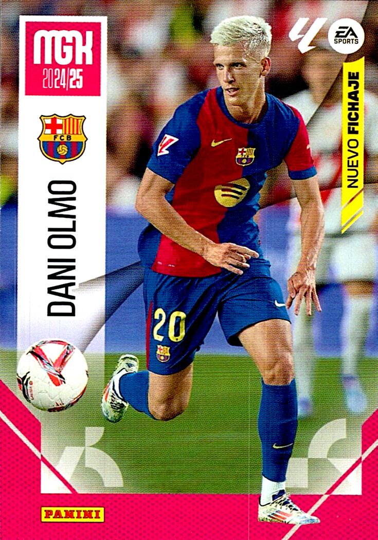 MEGACRACKS 2024/2025 DANI OLMO NUEVO FICHAJE Nº495 TERCERA EDICION