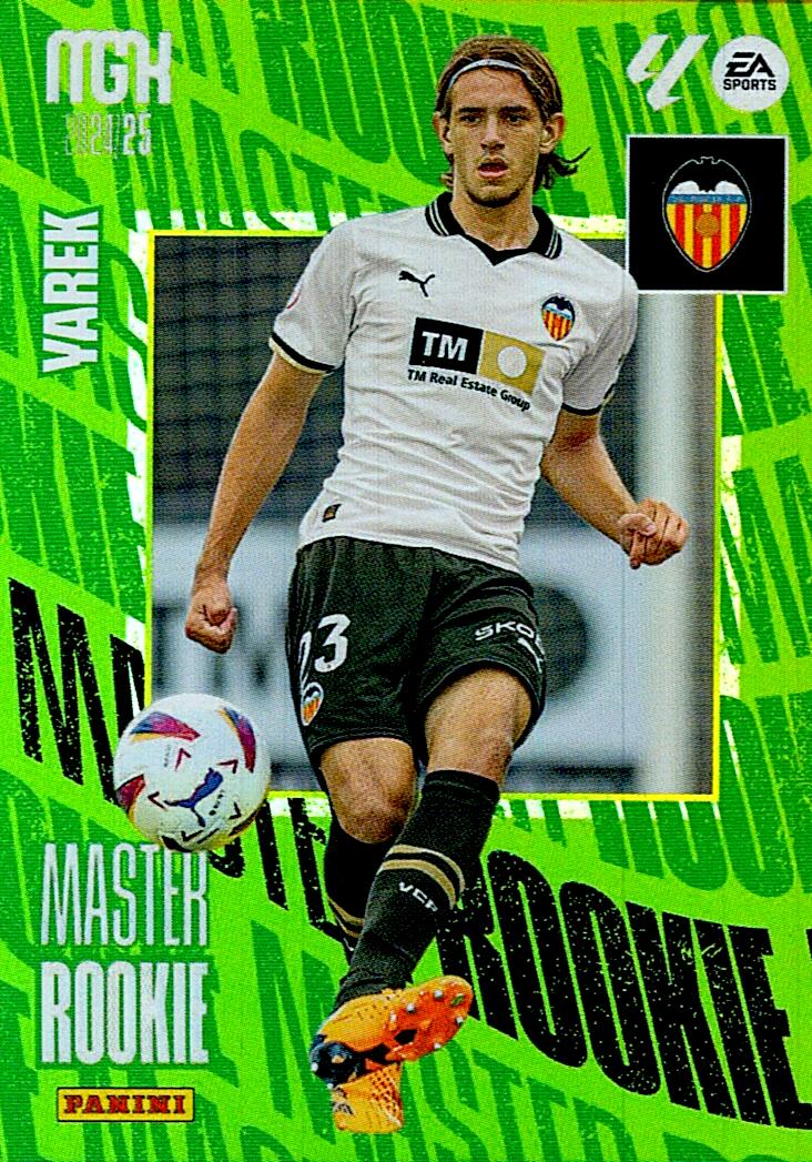 Megacracks 2024/2025 YAREK MASTER ROOKIE Nº 423
