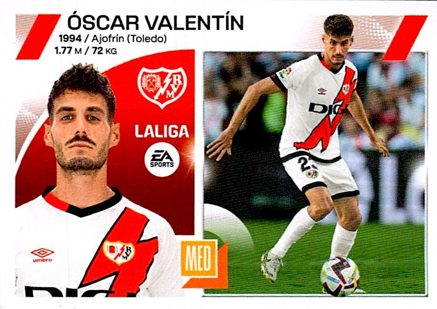 LIGA ESTE 2023/24 OSCAR VALENTIN RAYO VALLECANO 11