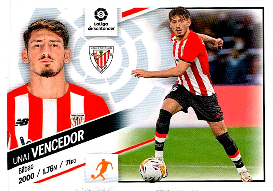 Cromo Liga Este 2022/2023 VENCEDOR ATHLETIC CLUB Nº14