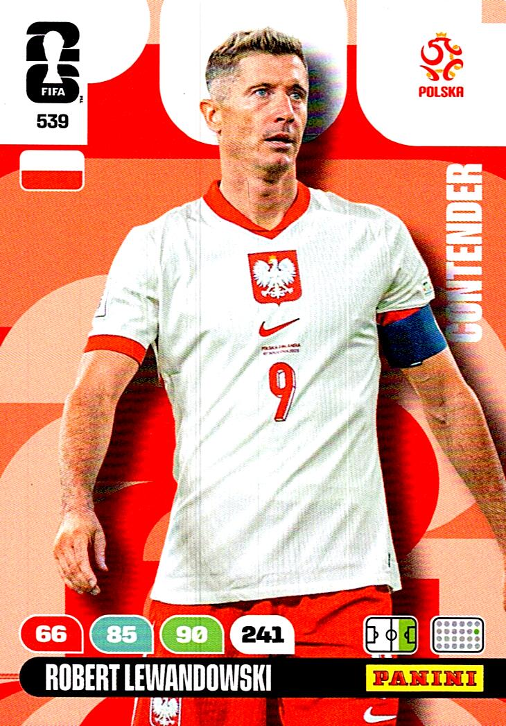 ADRENALYN WORLD CUP 2026 ROBERT LEWANDOWSKI POLSKA Nº539