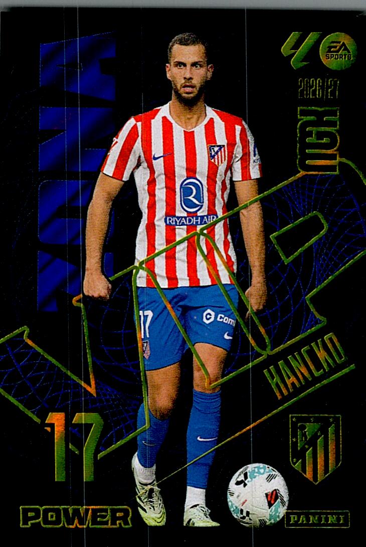 MEGACRACKS 2026/2027 ZONA VIP POWER HANCKO ATLÉTICO DE MADRID Nº397P