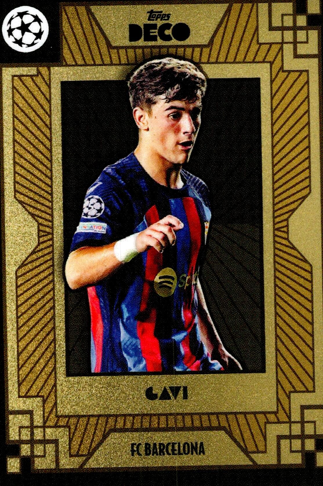 TOPPS DECO UEFA CHAMPIONS LEAGUE 2022/2023 - GAVI BASE