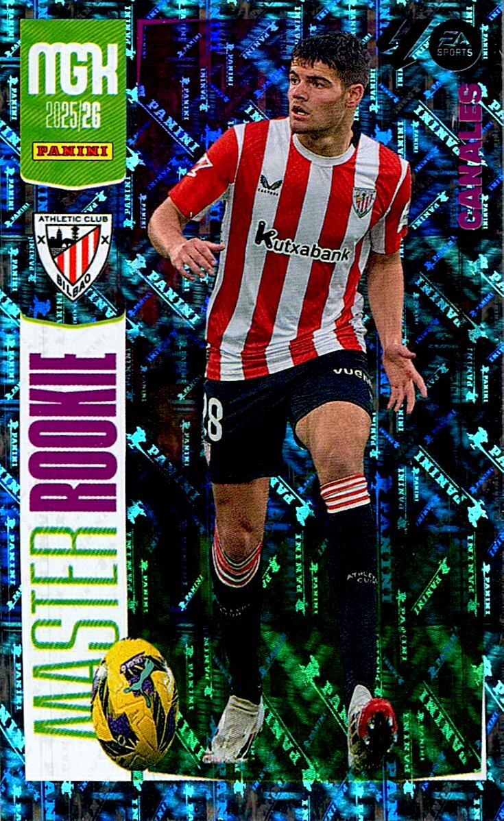 MEGACRACKS 2025/2026 CANALES MASTER ROOKIE Nº406