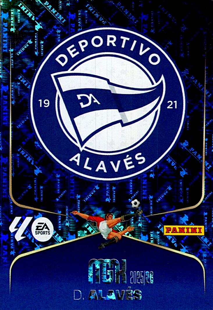 MEGACRACKS 2025/2026 CD ALAVES ESCUDO Nº19