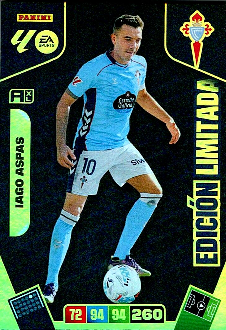 ADRENALYN LA LIGA 2025/2026 IAGO ASPAS EDICION LIMITADA