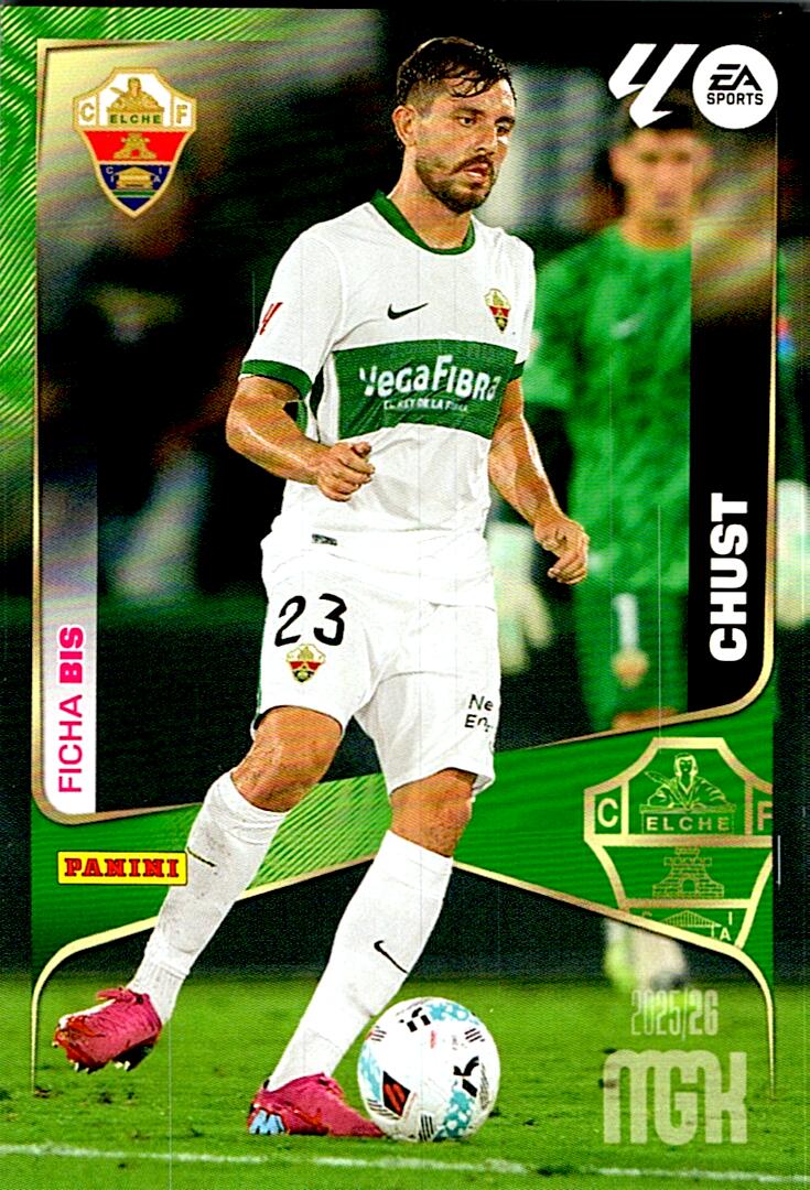 MEGACRACKS 2025/2026 CHUST ELCHE CF Nº132BIS TERCERA EDICION