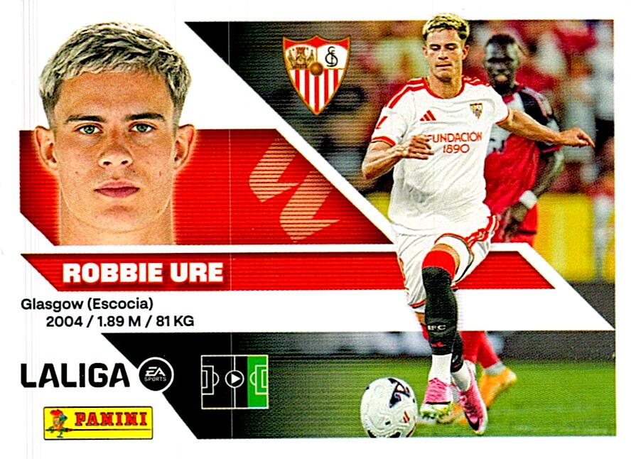 LIGA ESTE 2026/2027 ROBBIE URE ULTIMO FICHAJE Nº25 TERCERA EDICION