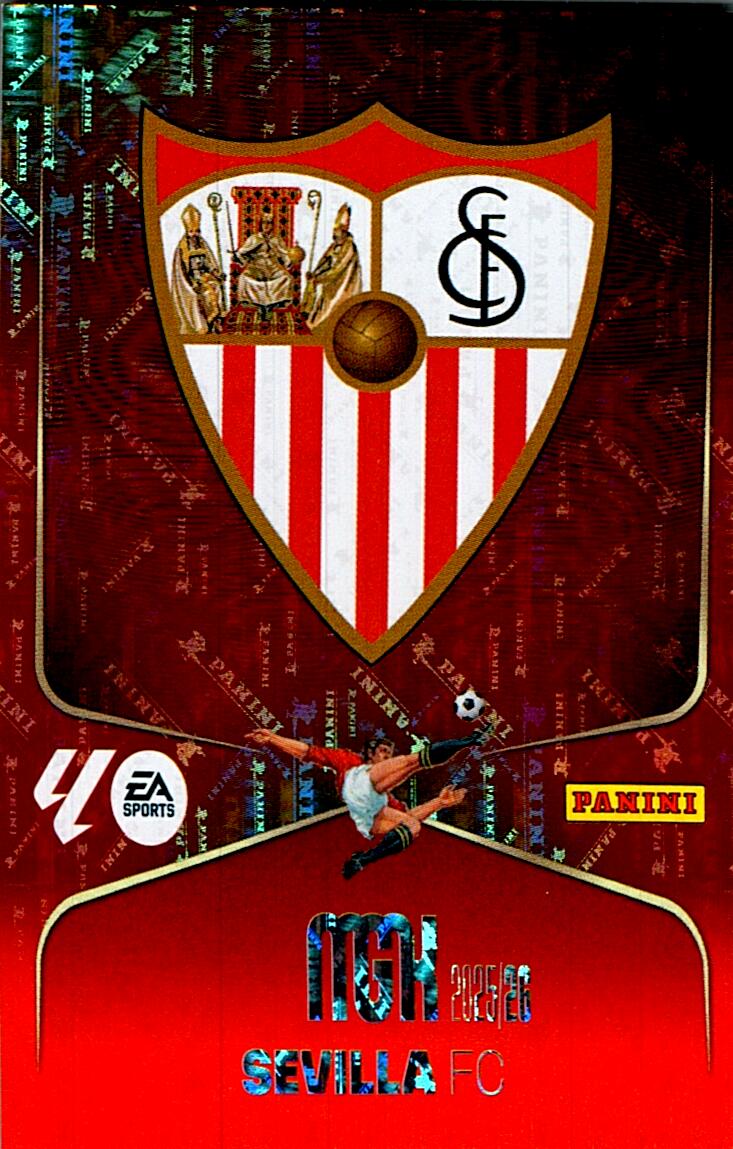 MEGACRACKS 2025/2026 ESCUDO SEVILLA FC Nº325