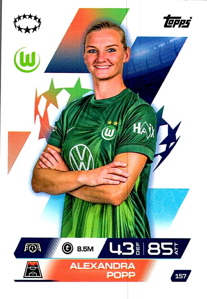 TOPPS MATCH ATTAX EXTRA 2025/26 ALEXANDRA POPP Nº157
