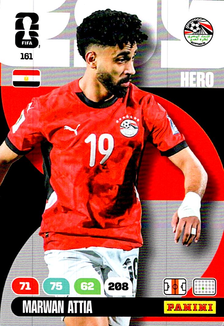 ADRENALYN WORLD CUP 2026 MARWAN ATTIA EGYPT Nº161