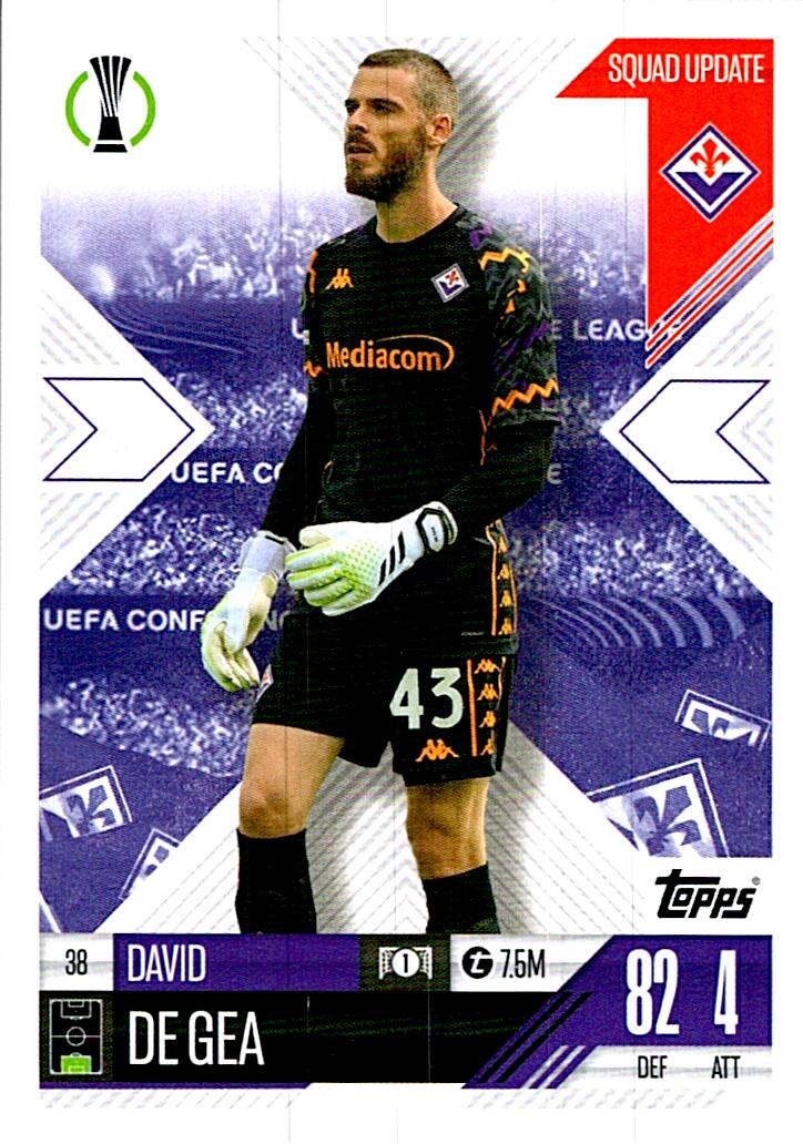 Match Attax Extra 2025 David De Gea nº38