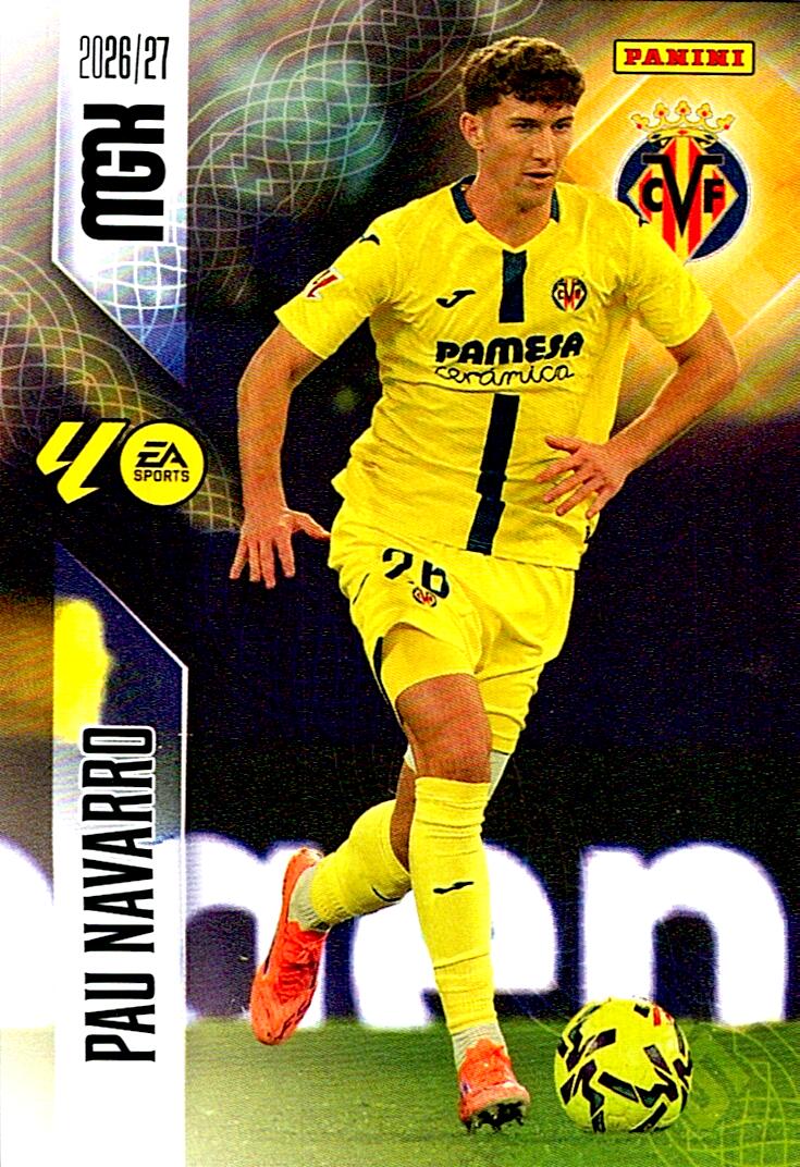 MEGACRACKS 2026/2027 PAU NAVARRO VILLARREAL CF Nº365