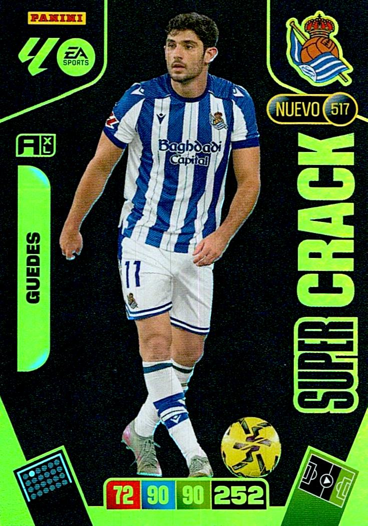 ADRENALYN LA LIGA 2025/2026 GUEDES NUEVO SUPERCRACK Nº517