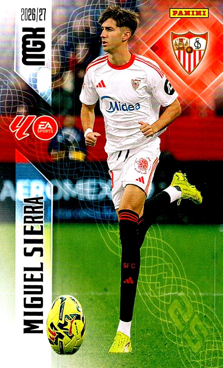 MEGACRACKS 2026/2027 MIGUEL SIERRA SEVILLA FC Nº338 SEGUNDA EDICION