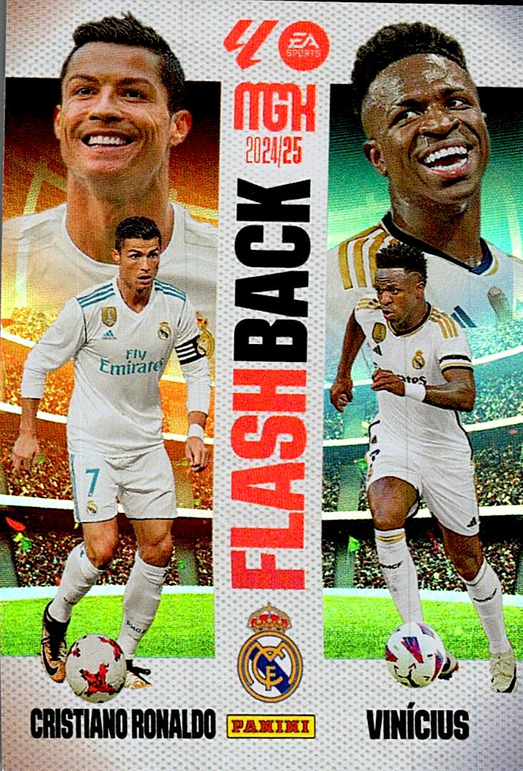 Megacracks 2024/2025 CRISTIANO / VINICIUS FLASHBACK Nº 425