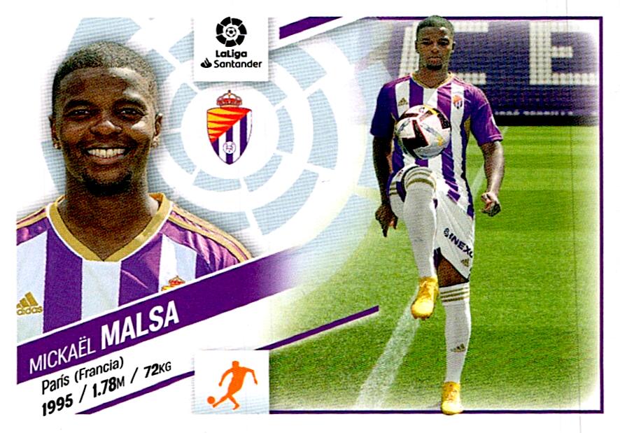 Cromo Liga Este 2022/2023 MALSA ULTIMO FICHAJE Nº40 TERCERA EDICION