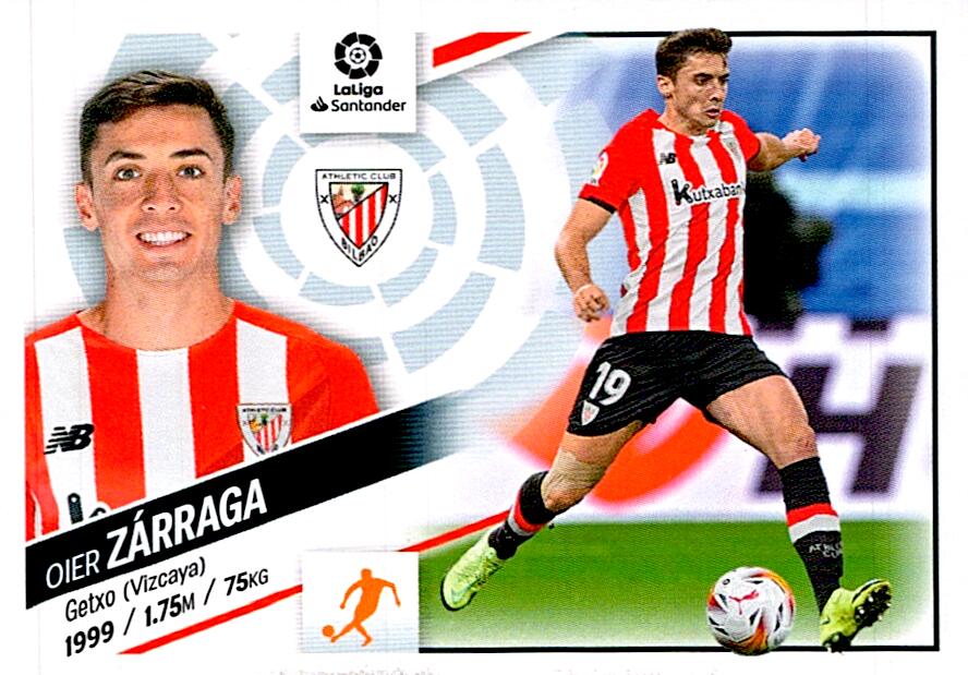 Cromo Liga Este 2022/2023 ZARRAGA ATHLETIC CLUB Nº15B