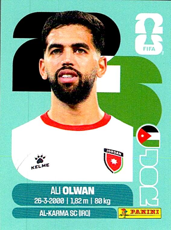 STICKERS FIFA WORLD CUP 2026 ALI OLWAN NºJOR 18