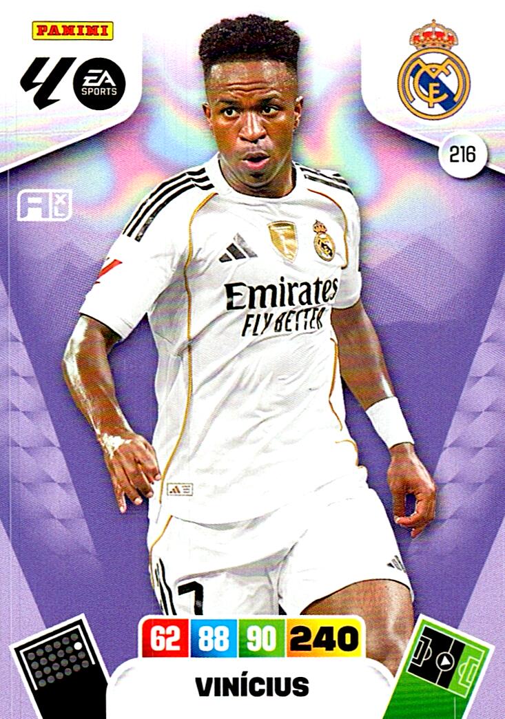 ADRENALYN LA LIGA 2025/2026 VINICIUS REAL MADRID Nº216