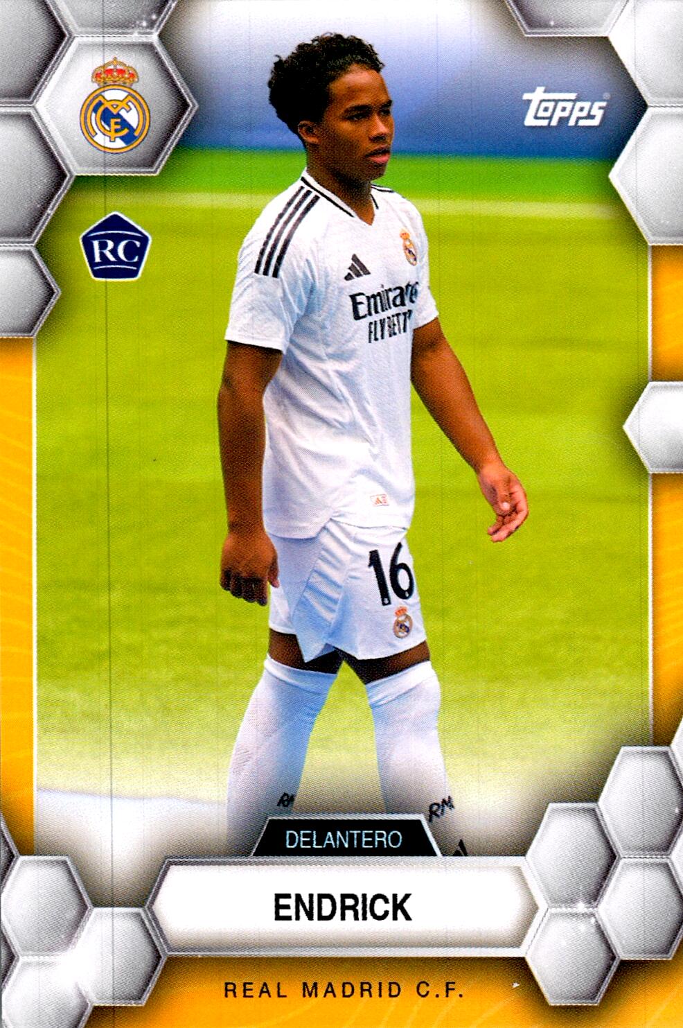 FAN SET REAL MADRID 2024/25 ENDRICK Nº20