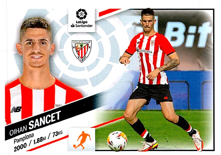 Cromo Liga Este 2022/2023 SANCET ATHLETIC CLUB Nº16
