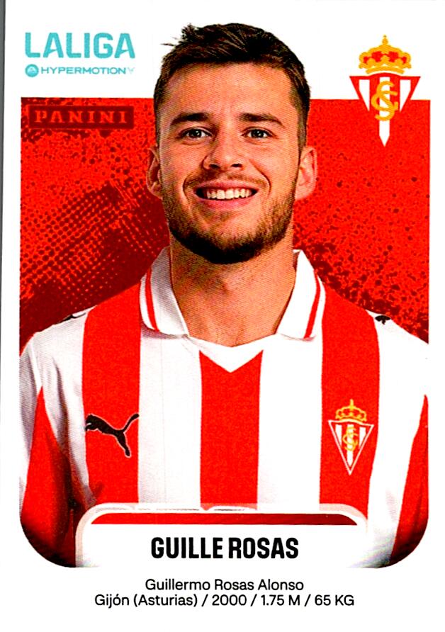 LALIGA HYPERMOTION 2025-26 GUILLE ROSAS SPORTING Nº367