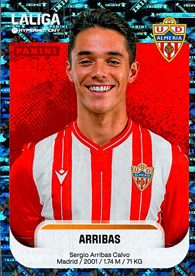 LALIGA HYPERMOTION 2025-26 ARRIBBAS ALMERIA Nº36