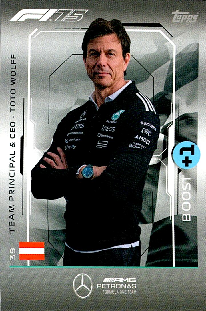 Turbo Attax 2025 TOTO WOLFF nº39