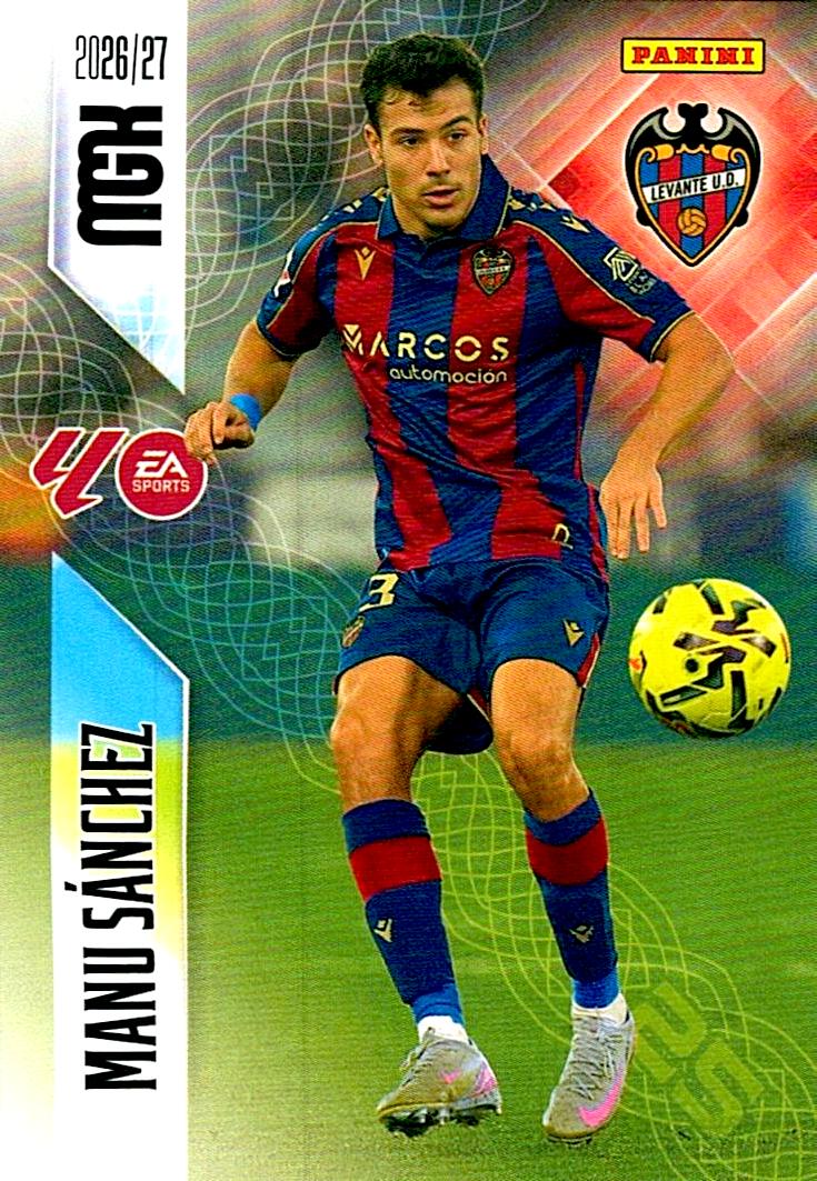 MEGACRACKS 2026/2027 MANU SÁNCHEZ LEVANTE UD Nº206