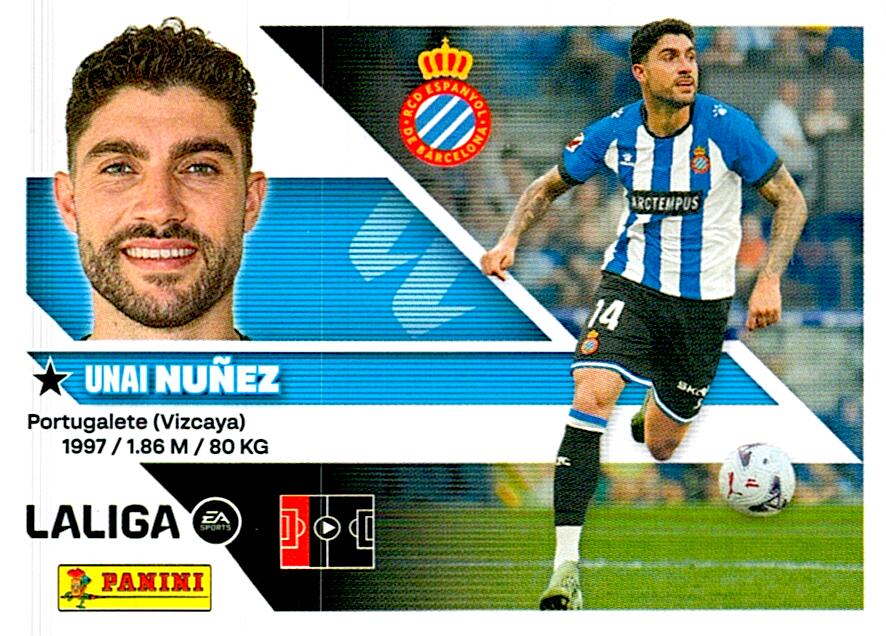 LIGA ESTE 2026/2027 UNAI NUÑEZ ULTIMO FICHAJE Nº27 TERCERA EDICION