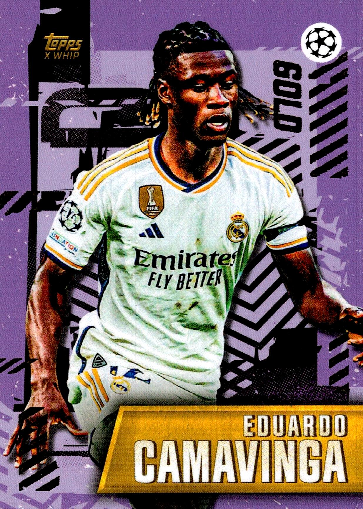 TOPPS DECO UCL 2022/2023 CAMAVINGA GOLD