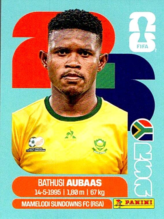 STICKERS FIFA WORLD CUP 2026 BATHUSI AUBAAS NºRSA 14