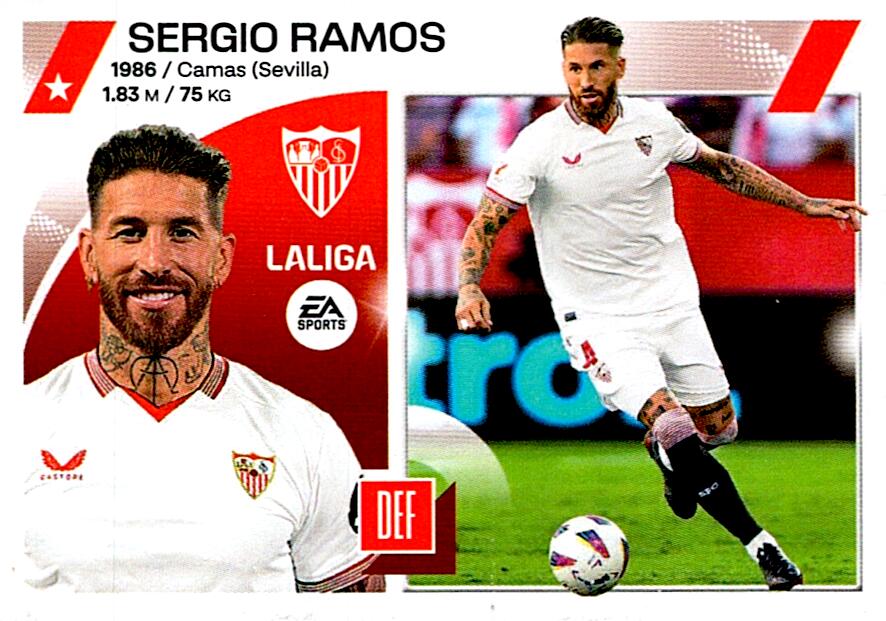 LIGA ESTE 2023/2024 SERGIO RAMOS ULTIMO FICHAJE Nº60 CUARTA EDICION