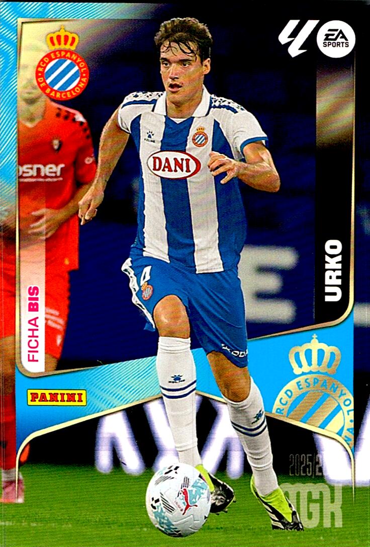 MEGACRACKS 2025/2026 URKO RCD ESPANYOL Nº156BIS TERCERA EDICION