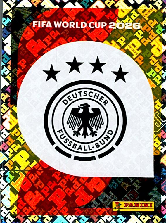 STICKERS FIFA WORLD CUP 2026 ESCUDO NºGER 1