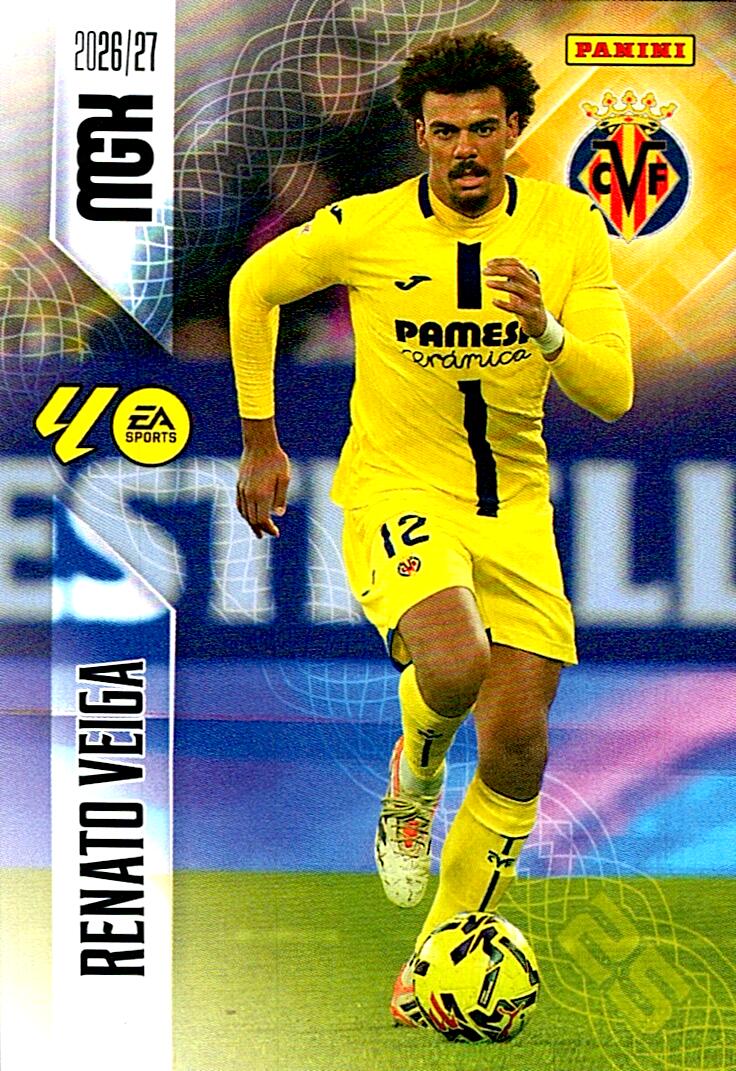 MEGACRACKS 2026/2027 RENATO VEIGA VILLARREAL CF Nº368