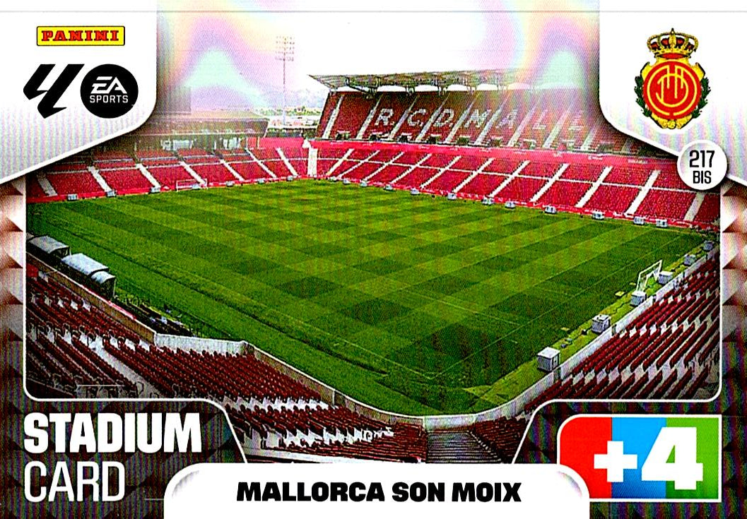 ADRENALYN LA LIGA 2025/2026 MALLORCA SON MOIX RCD MALLORCA Nº217 BIS