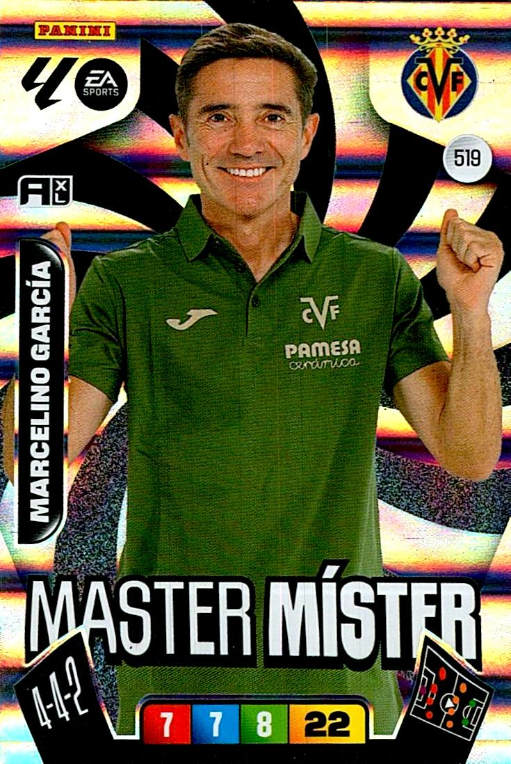 ADRENALYN LA LIGA 2025/2026 MARCELINO GARCIA MASTER MISTER Nº519