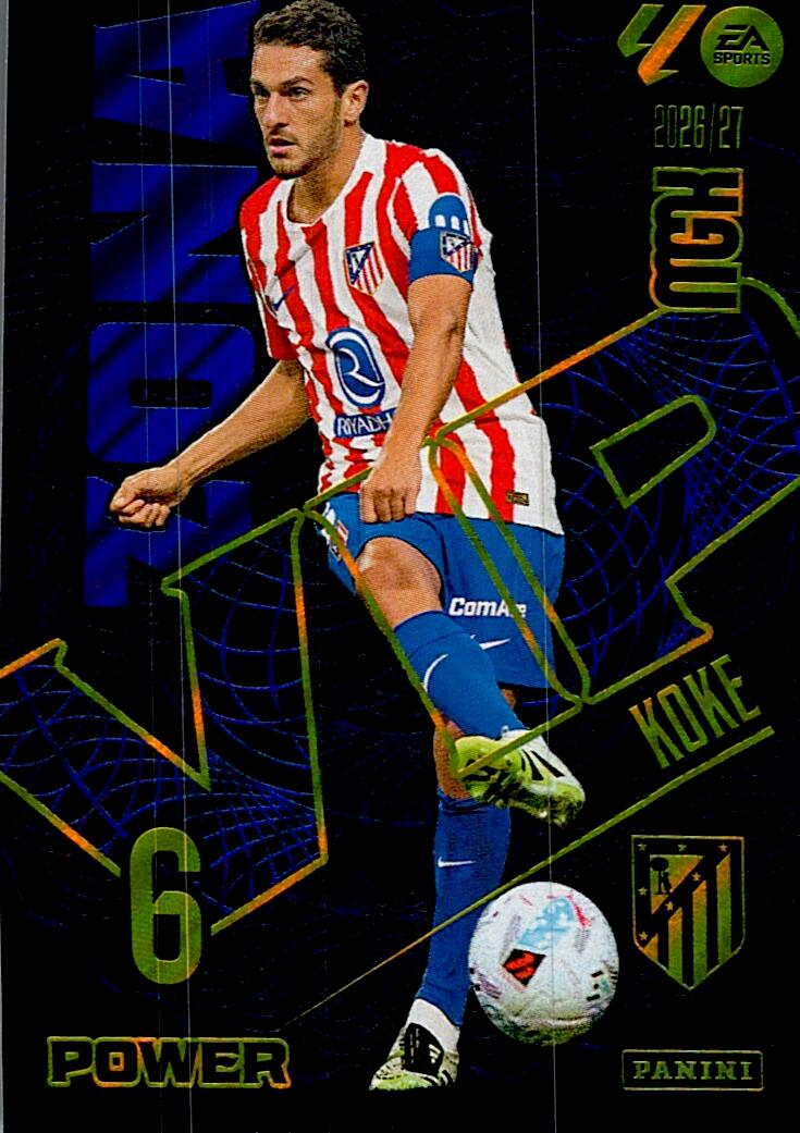 MEGACRACKS 2026/2027 ZONA VIP POWER KOKE ATLÉTICO DE MADRID Nº400P